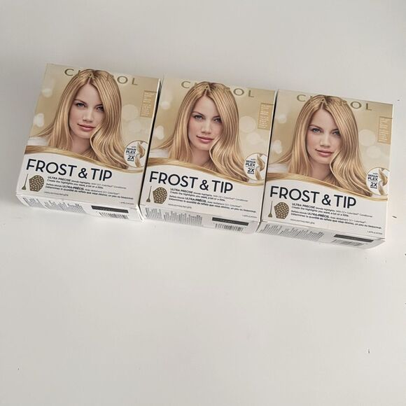 Bundle of 3 Frost & Tip Hair Highlighting Kit - Blonde NWT - Picture 4 of 4